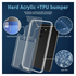 Samsung Galaxy S26 Plus Hoesje Dun TPU met Pasjeshouder Back Cover Transparant afbeelding 5