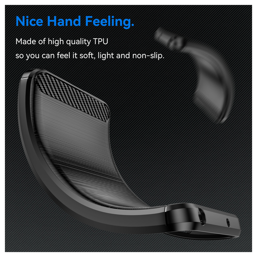 Samsung Galaxy S26 Hoesje Geborsteld TPU Flexibele Back Cover Zwart afbeelding 6