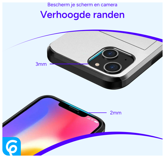 Samsung Galaxy S26 Ultra Hoesje met Slider Kaarthouder Back Cover Grijs afbeelding 8