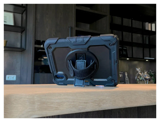 Samsung Galaxy Tab S11 Hoes met Screen Protector en Handriem Zwart afbeelding 14