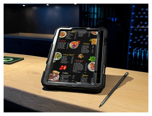 Samsung Galaxy Tab S11 Hoes met Screen Protector en Handriem Zwart afbeelding 15