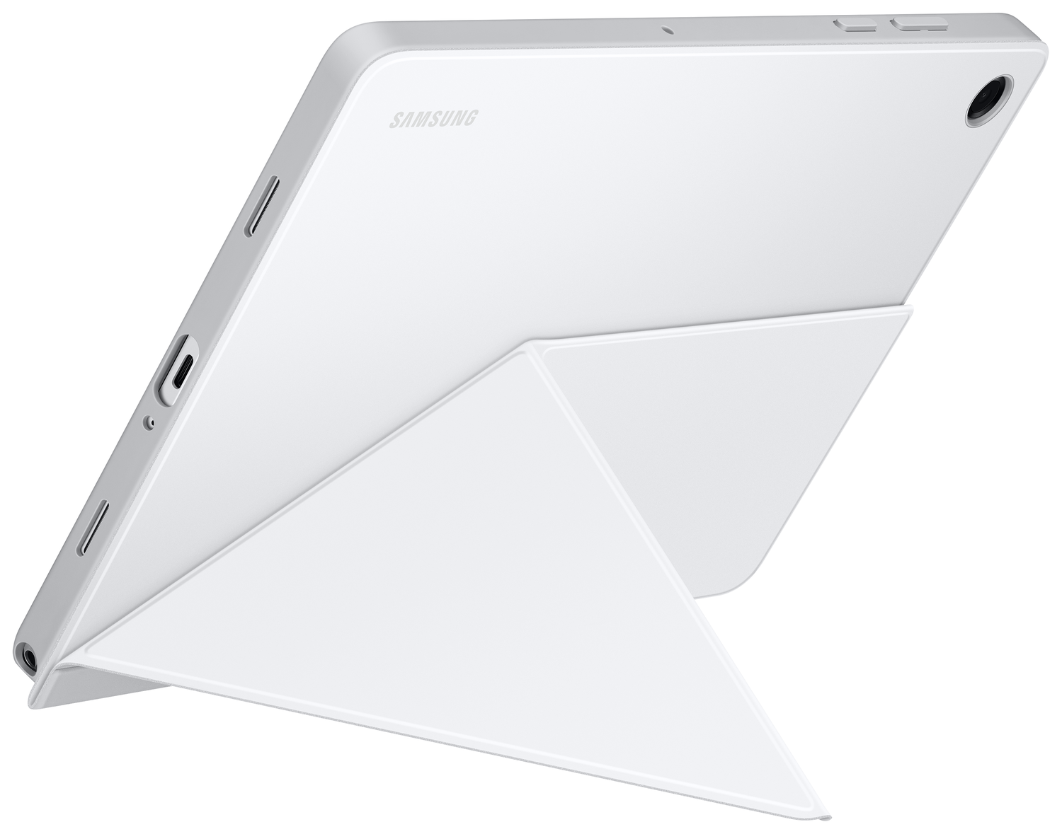 Originele Samsung Galaxy Tab A11 Plus Hoes Vouwbare Book Cover Wit afbeelding 2