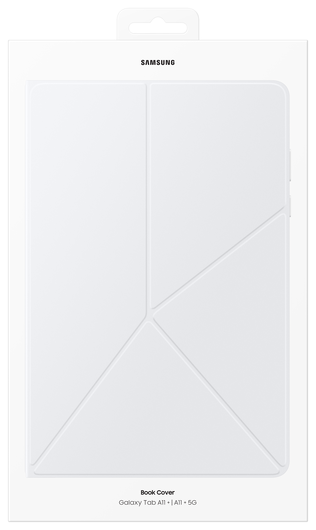 Originele Samsung Galaxy Tab A11 Plus Hoes Vouwbare Book Cover Wit afbeelding 10