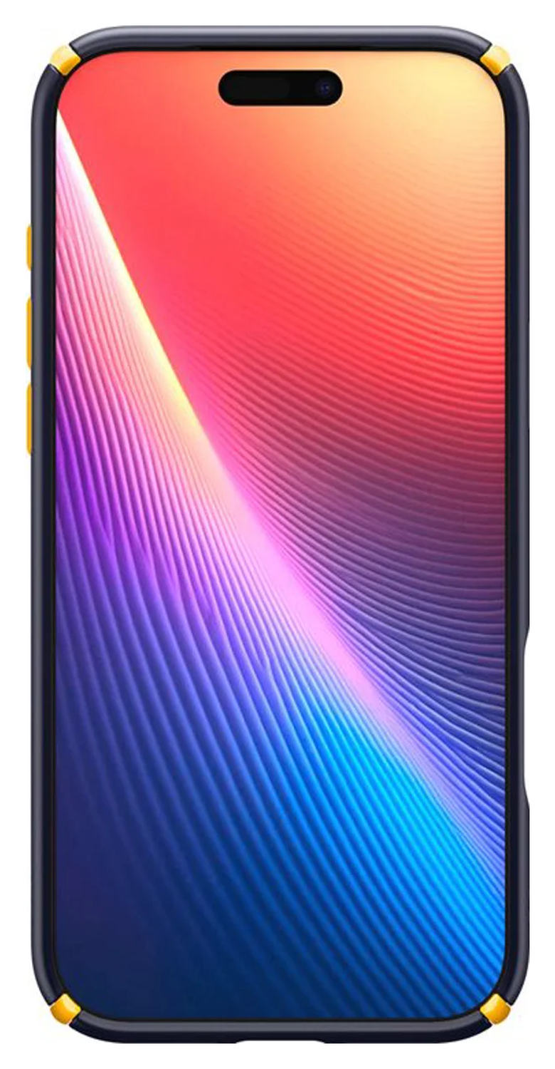 Spigen Nano Pop MagFit Apple iPhone 17 Pro Hoesje MagSafe Back Cover Blauw afbeelding 4