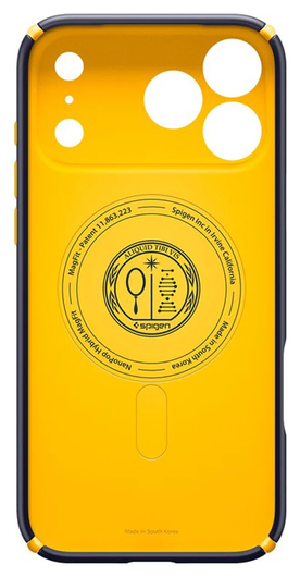 Spigen Nano Pop MagFit Apple iPhone 17 Pro Hoesje MagSafe Back Cover Blauw afbeelding 3