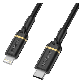 OtterBox 3A USB-C naar Lightning Kabel Power Delivery 2M Zwart afbeelding