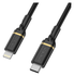 OtterBox 3A USB-C naar Lightning Kabel Power Delivery 2M Zwart afbeelding 1