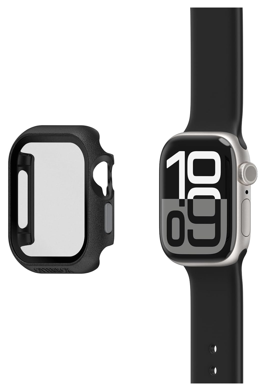 OtterBox Eclipse - Apple Watch 11/10 42MM Hoesje - Full Protect Case - Zwart afbeelding 2