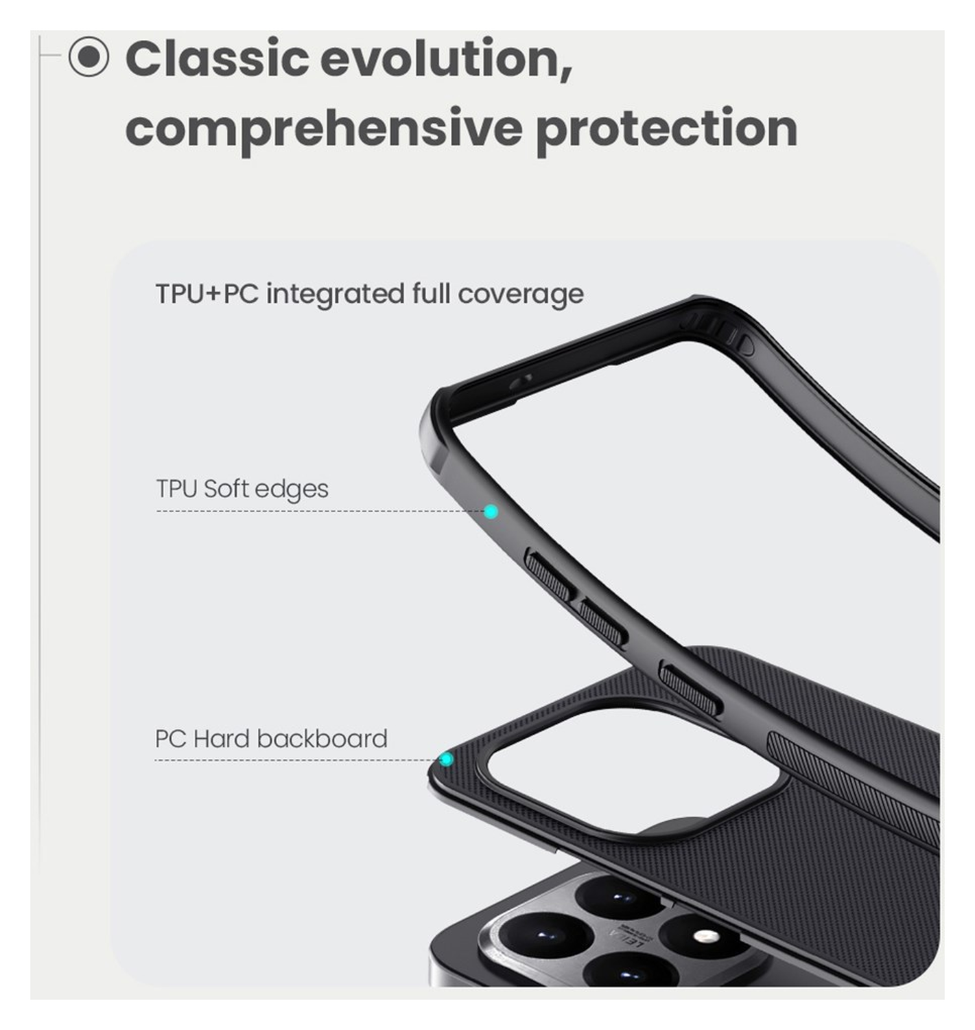 Nillkin Frosted Shield Xiaomi 15T Hoesje MagSafe Back Cover Zwart afbeelding 6