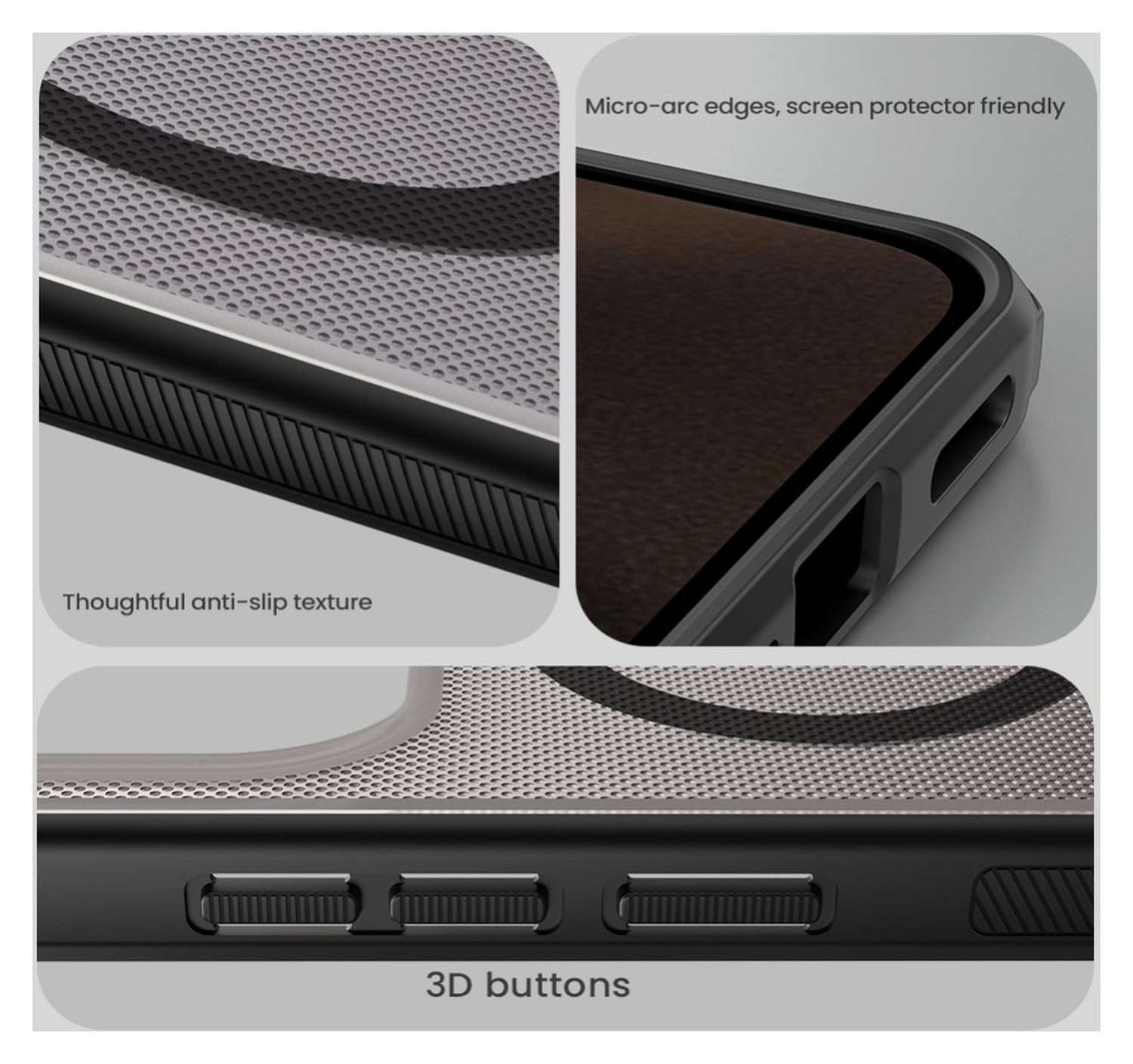 Nillkin Frosted Shield Xiaomi 15T Hoesje MagSafe Back Cover Transparant Zwart afbeelding 10