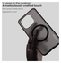 Nillkin Frosted Shield Xiaomi 15T Hoesje MagSafe Back Cover Transparant Zwart afbeelding 3