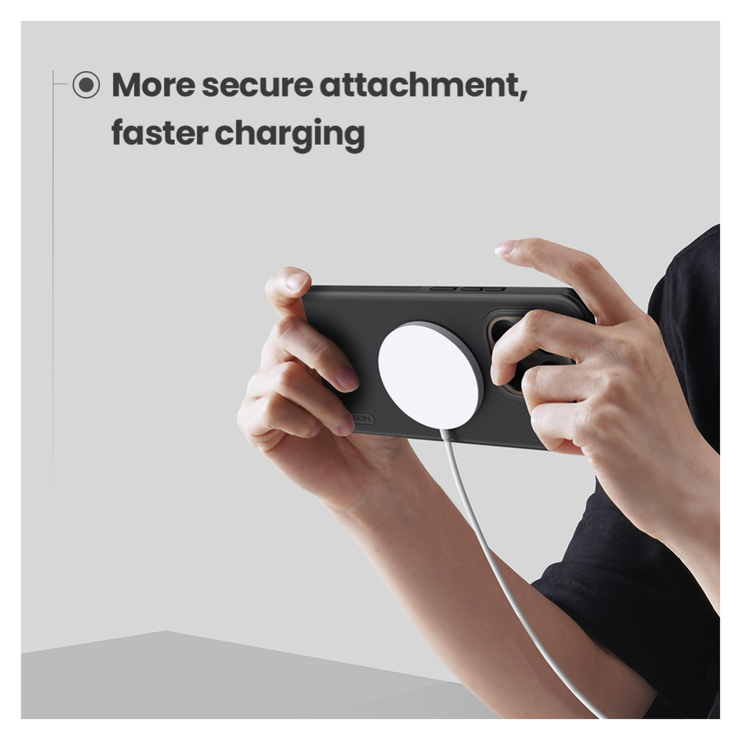 Nillkin Frosted Shield Xiaomi 15T Pro Hoesje MagSafe Zwart afbeelding 6