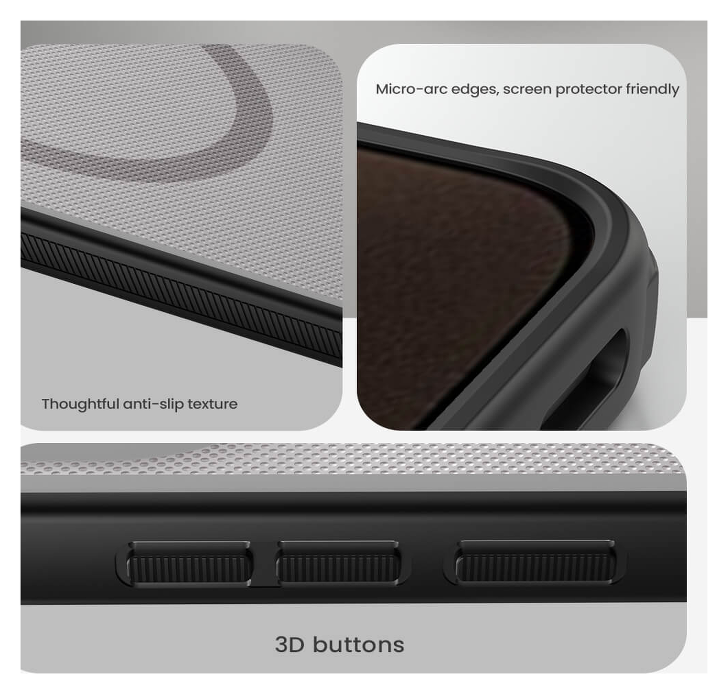 Nillkin Frosted Shield Xiaomi 15T Pro Hoesje MagSafe Transparant Zwart afbeelding 8