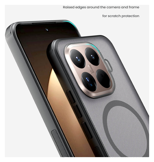 Nillkin Frosted Shield Xiaomi 15T Pro Hoesje MagSafe Transparant Zwart afbeelding 4