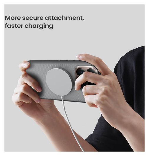 Nillkin Frosted Shield Xiaomi 15T Pro Hoesje MagSafe Transparant Zwart afbeelding 5