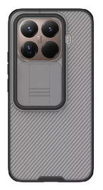 Nillkin CamShield Xiaomi 15T Hoesje Camera Slider Back Cover Transparant Zwart afbeelding