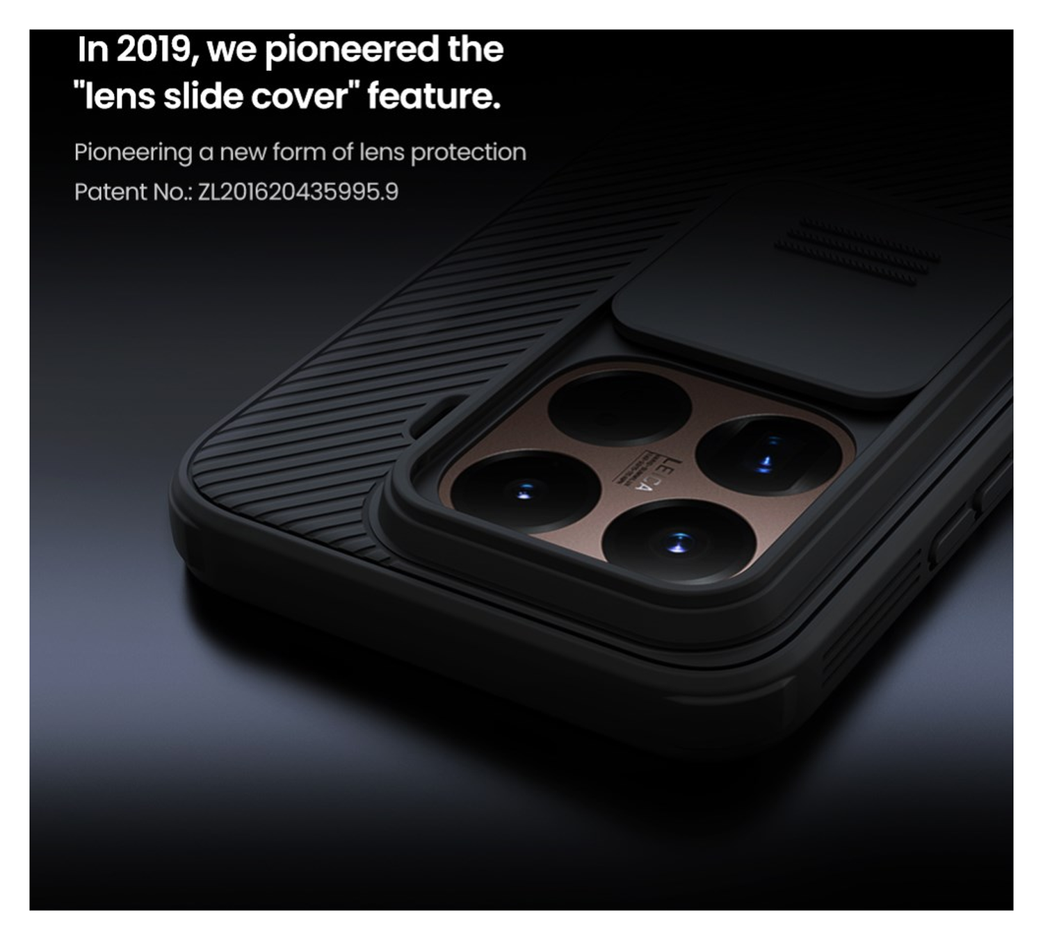 Nillkin CamShield Xiaomi 15T Pro Hoesje Camera Slider Zwart afbeelding 7