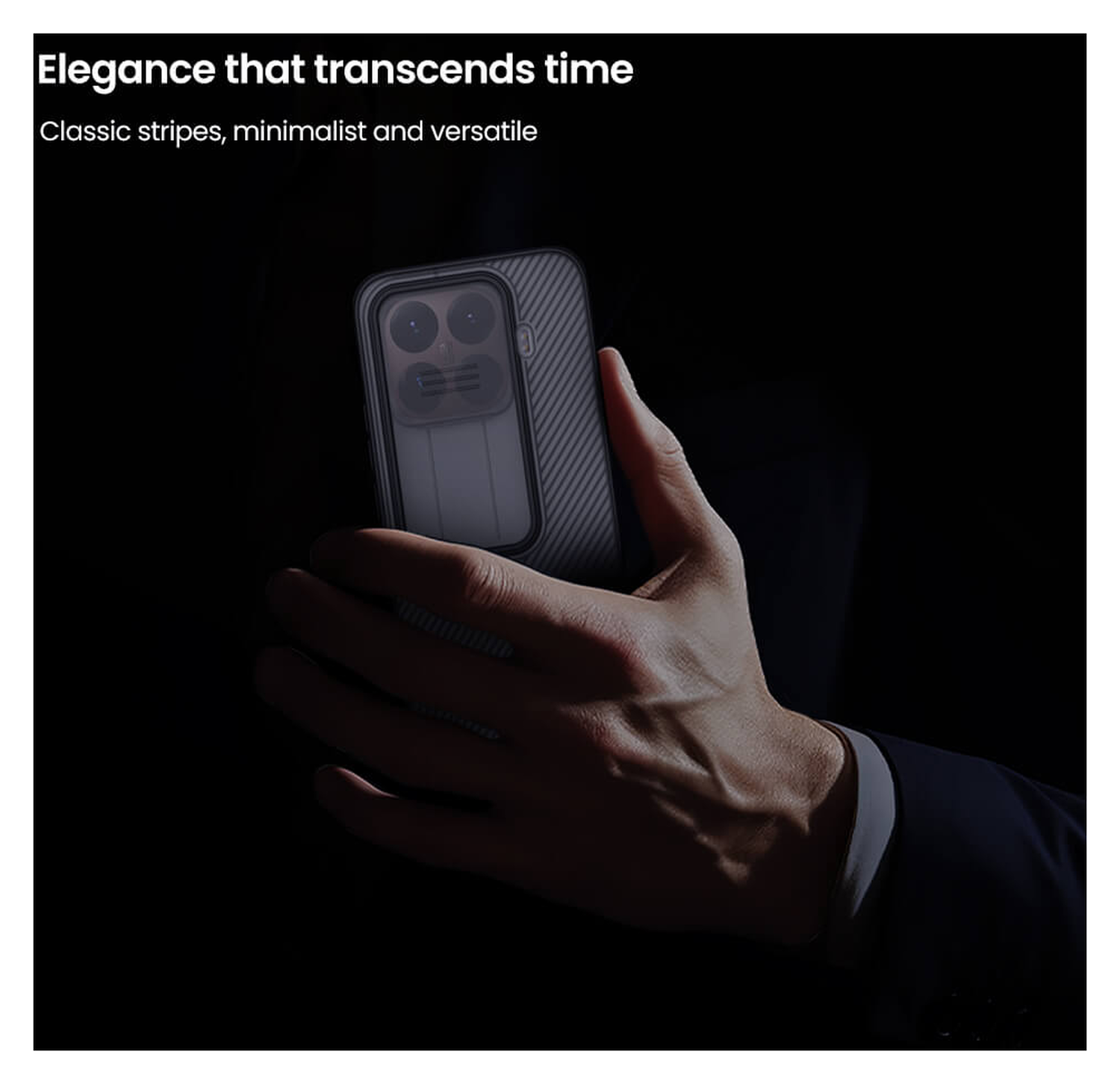 Nillkin CamShield Xiaomi 15T Pro Hoesje Camera Slider Transparant Zwart afbeelding 7