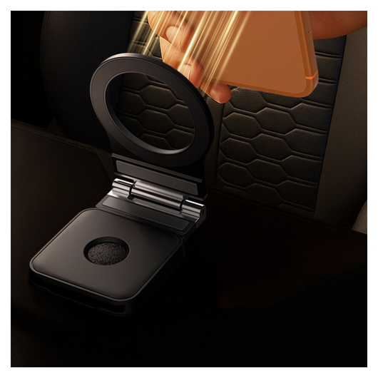 Nillkin FiberSnap MagSafe Ring Houder Standaard Aramidevezel Oranje afbeelding 13