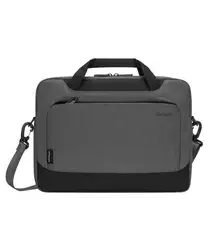 Targus 14" Cypress Slim Briefcase met EcoSmart - Grijs afbeelding