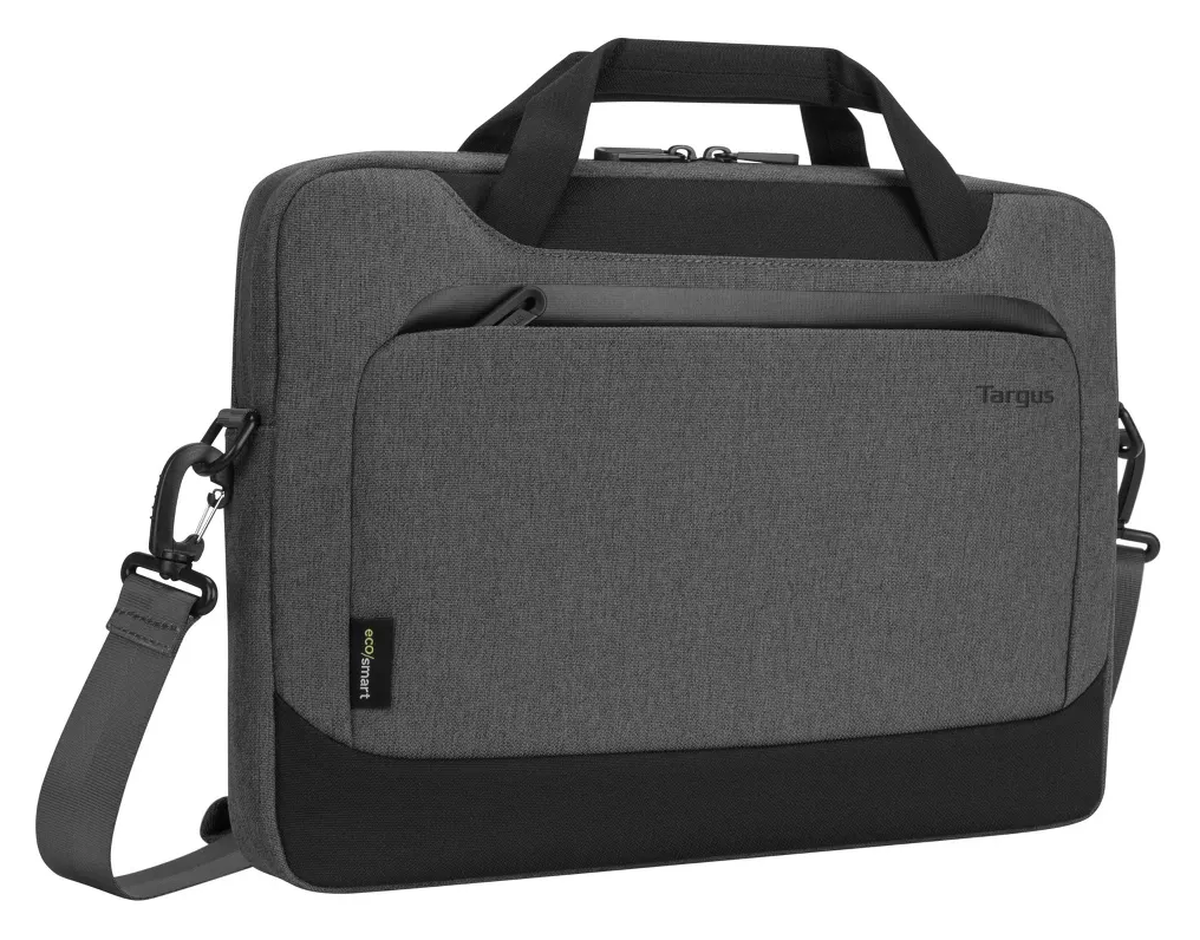 Targus 14" Cypress Slim Briefcase met EcoSmart - Grijs afbeelding 2