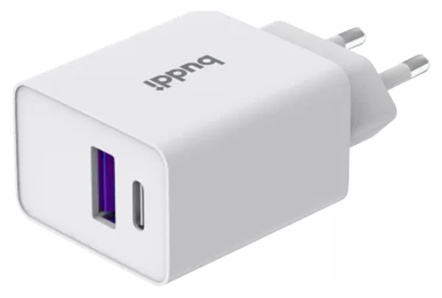 Buddi 30W USB-C & USB-A Oplader met Buddi Flex USB-C Kabel 2M Wit afbeelding 13