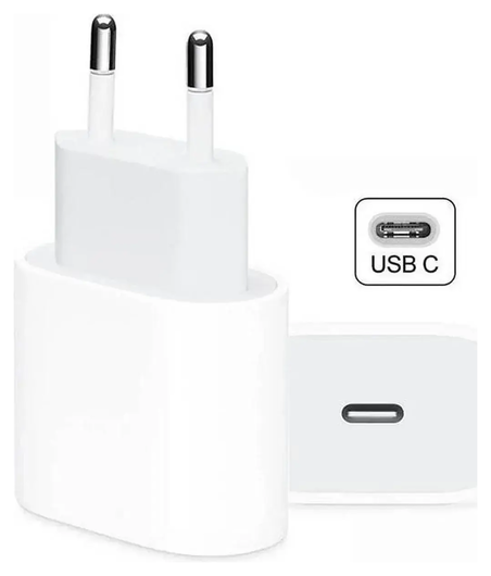 Originele Apple 20W USB-C Oplader met Buddi Lightning Kabel 2M Wit afbeelding 4