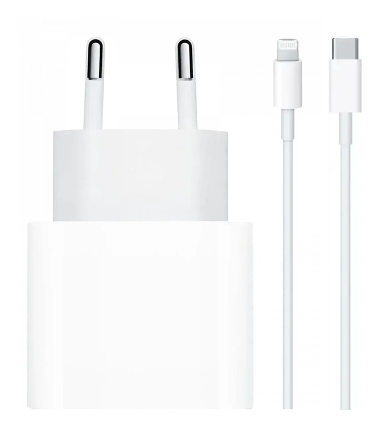 Originele Apple 20W USB-C Oplader met Lightning Kabel 1M Wit afbeelding 1