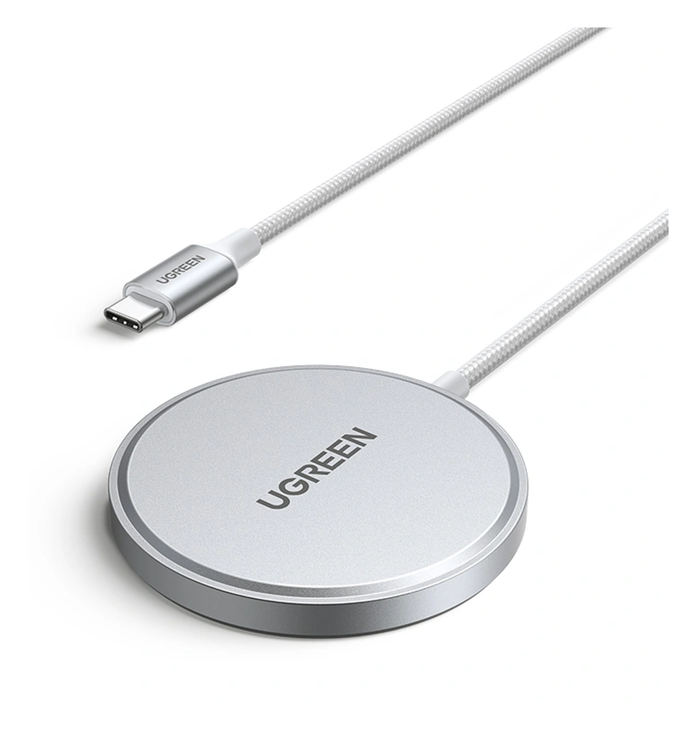 UGREEN Qi2 15W Draadloze Magnetische MagSafe Oplader Wit afbeelding 11