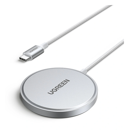 UGREEN Qi2 15W Draadloze Magnetische MagSafe Oplader Wit afbeelding 11