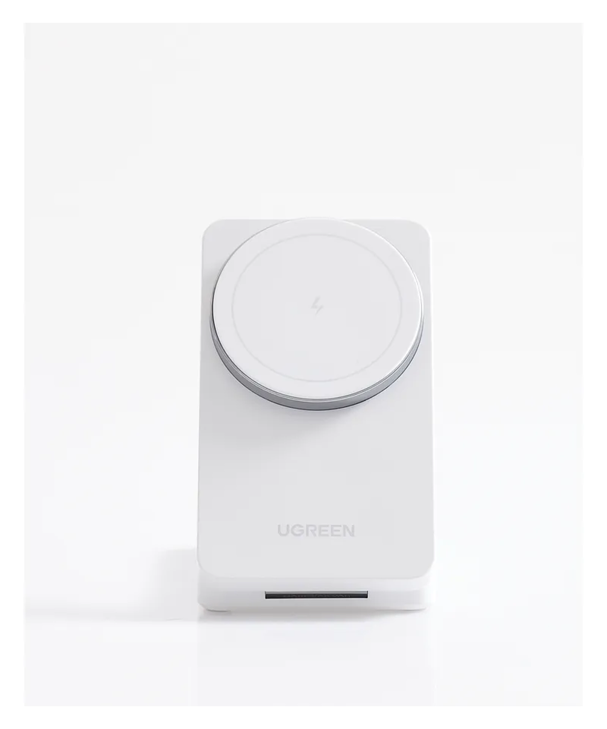 UGREEN 2-in-1 20W Draadloze MagSafe Oplader Smartphone & AirPods Wit afbeelding 2