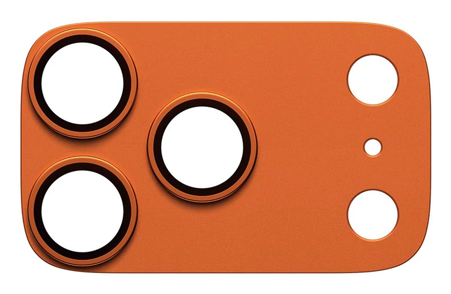 PanzerGlass Fender iPhone 17 Pro Camera Lens Protector Tempered Glass Oranje afbeelding 3