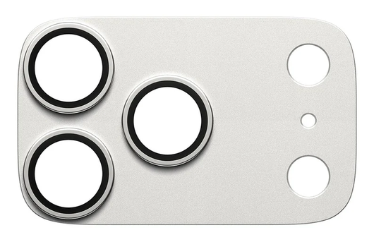 PanzerGlass Fender iPhone 17 Pro Camera Lens Protector Tempered Glass Zilver afbeelding 3