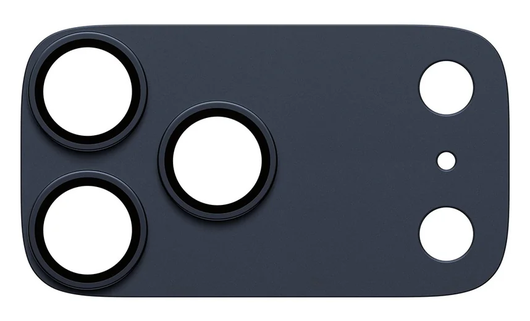 PanzerGlass Fender iPhone 17 Pro Max Camera Lens Protector Tempered Glass Blauw afbeelding 3