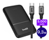 Buddi Go Compacte Powerbank 5.000 mAh met Buddi Flex 30cm USB-C Kabel 60W Zwart afbeelding 1