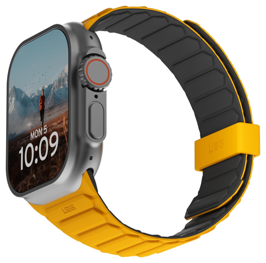 UAG Pathfinder - Apple Watch Band 1-11/SE/Ultra - 49/46/45/44/42MM - Geel/Zwart afbeelding 4