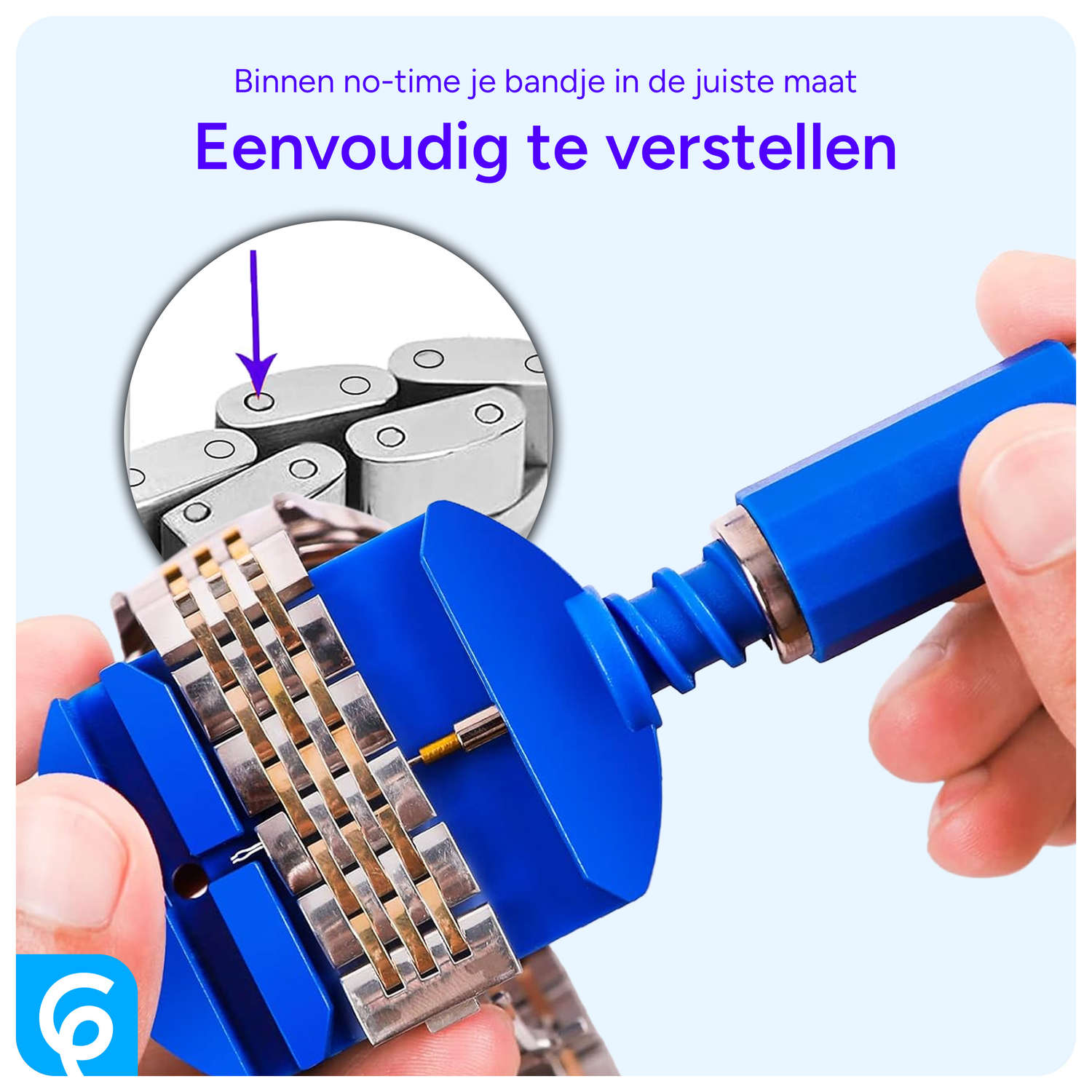 SBG Horlogeband Pin Verwijderaar - Horloge Reparatie Kit voor Smartwatch Bandjes afbeelding 2