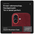 Rosso Avanti Apple iPhone 16 Hoesje Alcantara MagSafe Back Cover Burgundy afbeelding 2