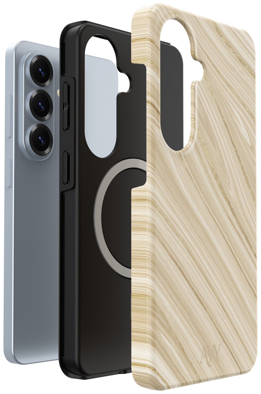 AVY Samsung Galaxy S26 Hoesje MagSafe Back Cover Aurum Gold afbeelding 2