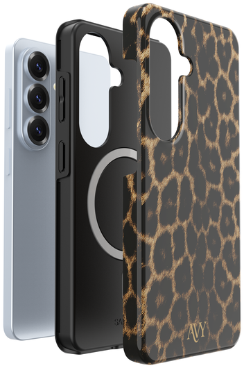 AVY Samsung Galaxy S26 Hoesje MagSafe Back Cover Panthera Chic afbeelding 2