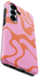 AVY Samsung Galaxy S26 Hoesje MagSafe Back Cover Rosé Twist afbeelding 3