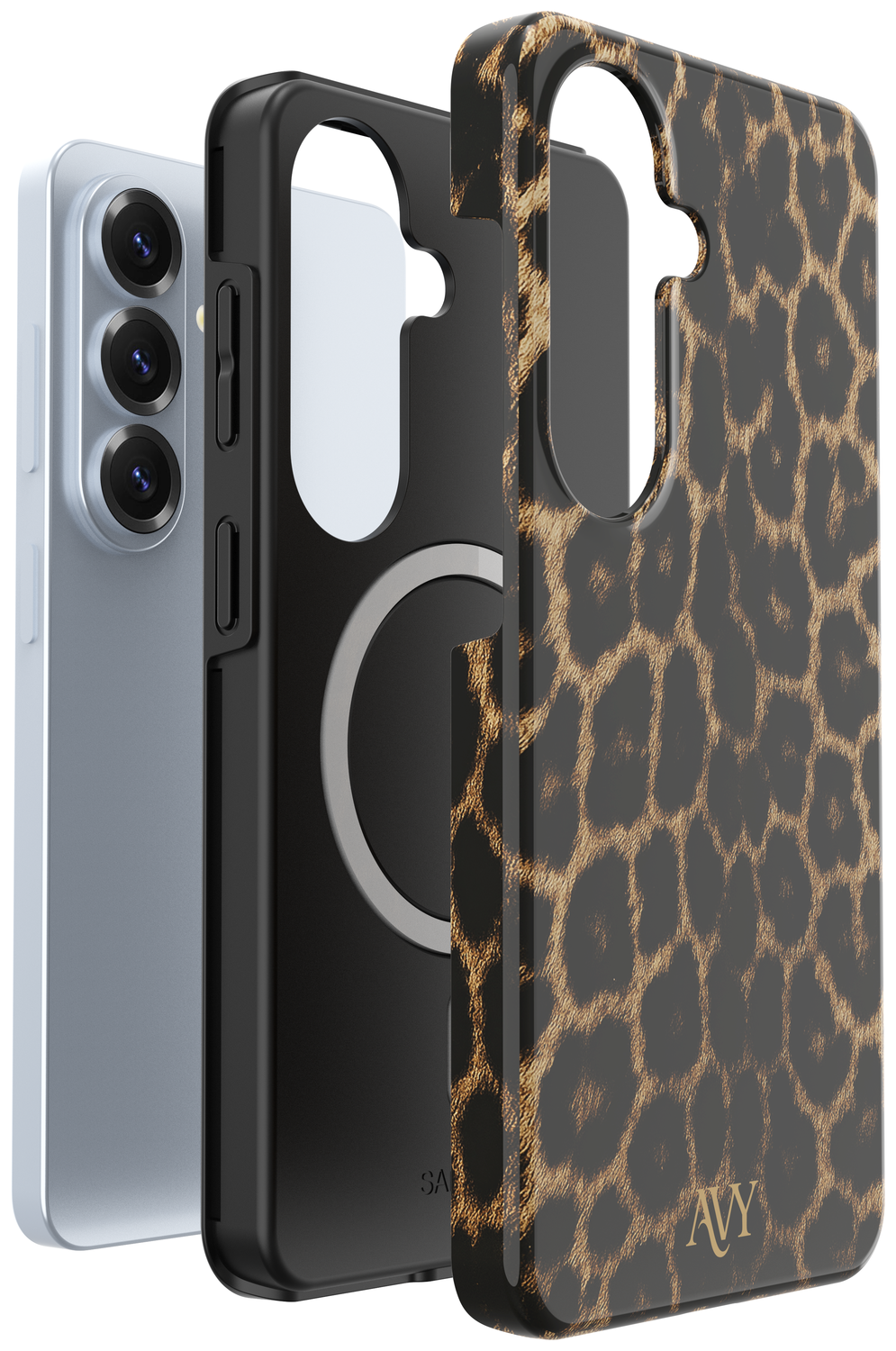 AVY Samsung Galaxy S26 Plus Hoesje MagSafe Back Cover Panthera Chic afbeelding 2
