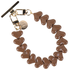 AVY Universele Hartjes Armband Polsband Telefoonkoord (30CM) Cupid Brown afbeelding 5