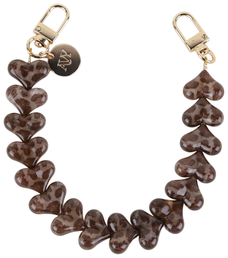 AVY Universele Hartjes Armband Polsband Telefoonkoord (30CM) Cupid Leopard afbeelding 6