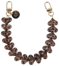 AVY Universele Hartjes Armband Polsband Telefoonkoord (30CM) Cupid Leopard afbeelding