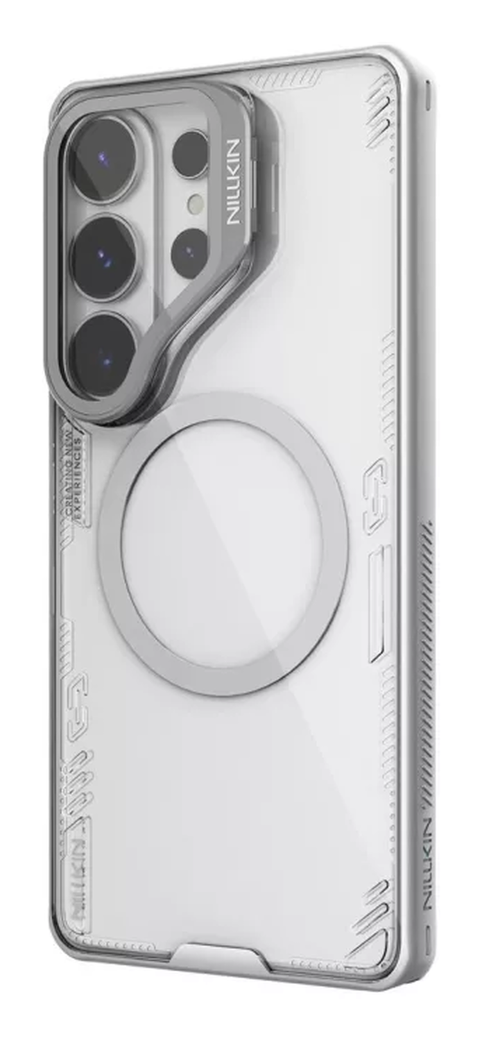 Nillkin IceBlade Prop Samsung S26 Ultra Hoesje MagSafe Back Cover Grijs afbeelding 2