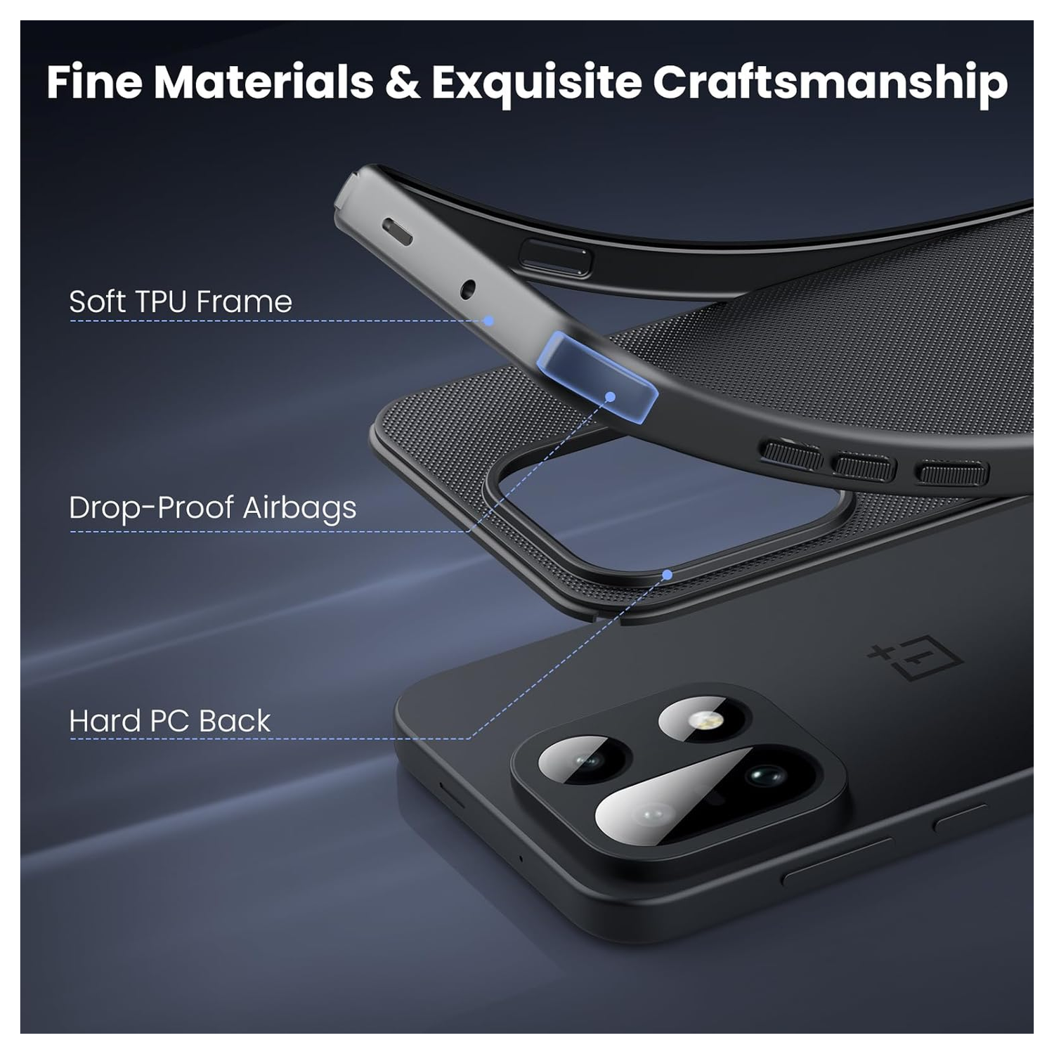 Nillkin Frosted Shield OnePlus 15 Hoesje MagSafe Back Cover Zwart afbeelding 5