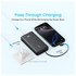 Anker Zolo Power Bank met Ingebouwde USB-C Kabel 22.5W PD 20,000 mAh Zwart afbeelding 4