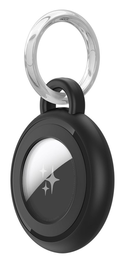 Dux Ducis Apple AirTag Sleutelhanger Zwart/Wit/Blauw/Roze (4-Pack) afbeelding 3