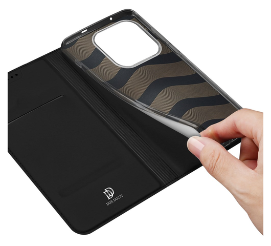 Dux Ducis Skin Pro OnePlus 15 Hoesje Portemonnee Book Case Zwart afbeelding 8